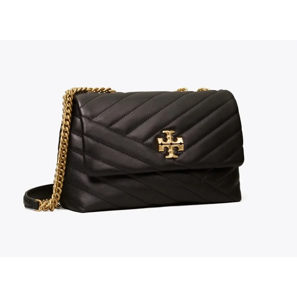 Tory Burch Kira‎ Chevron Small Convertible Shoulder Chain Bag Crossbody